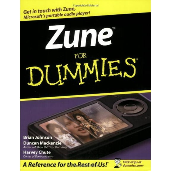 Pre-Owned Zune for Dummies