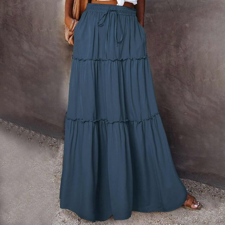 Boho prairie skirt deals