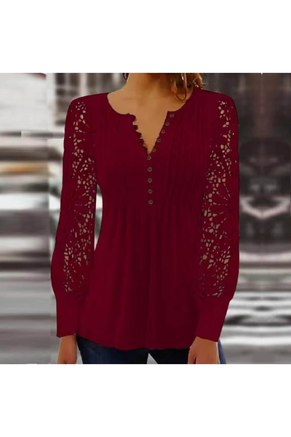 Cardigan for Women 2023 Loose Fit Ruffles Printed V-Neck T Shirts Rose Gold XL