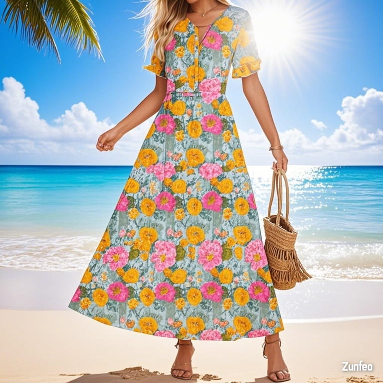 chinese dress ladies Amazon.com: PRETTYGARDEN Women's Summer Maxi Dress 2026 Casual Boho  Sleeveless Spaghetti Strap Smocked Tiered Long Beach Vacation Sundresses  (Apricot,S) : Clothing, Shoes & Jewelry main image 1