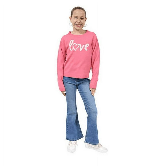 Zunie Girls Valentines Day Sweater