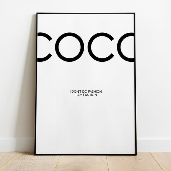 Zuno Coco Print Gift For Him Coco Text Poster Decor Coco Printable Wall Art Coco Quote Art Prints - Wall Art Print, 8x12 UNFRAMED