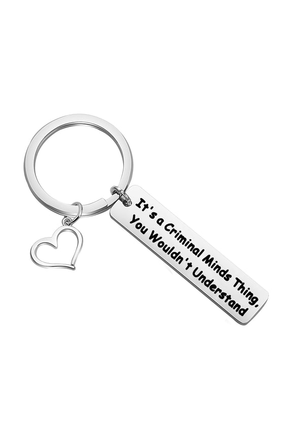 Criminal Minds Inspired Gift It's A Criminal Minds Thing You Wouldn't Understand Keychain Criminal Minds Fans Gift