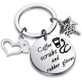 thumbnail image 1 of Zuo Bao Funny Nurse RN Gift Nurses Day Gift Doctor Nursing Jewelry Nurse Appreciation Coffee Scrubs and Rubber Gloves Keychain Nurse Life Gift(keychain-1), 1 of 6