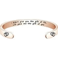 thumbnail image 1 of Zuo Bao Stepdaughter Gifts Daughter in Law Keychain I Didn't Give You The Gift of Life Life Gave Me The Gift of You(Cuff-rg), 1 of 7
