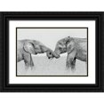 thumbnail image 1 of Zuo, Jun 32x23 Black Ornate Wood Framed with Double Matting Museum Art Print Titled - Confrontation, 1 of 4