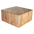thumbnail image 1 of Zuo Modern Cave Coffee Table Cave Teak Coffee Table, 1 of 5