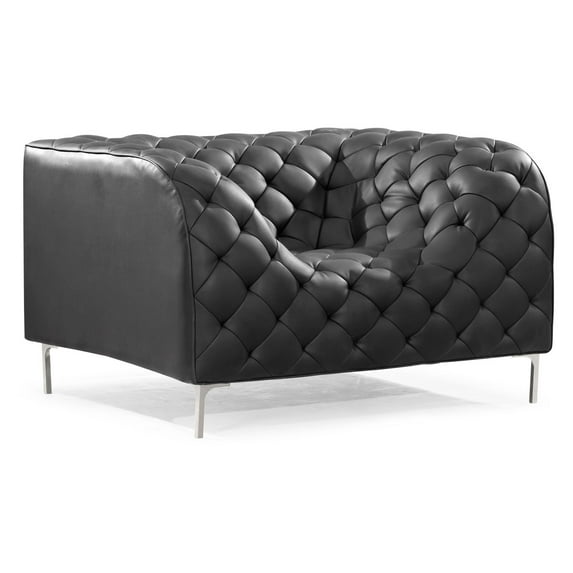 Zuo Modern Providence Arm Chair Black Providence Arm Chair