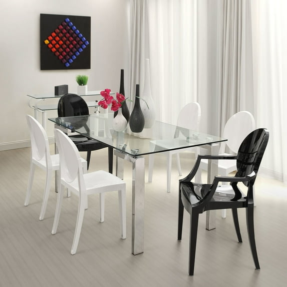 Zuo Modern 102142 Roca Dining Table Stainless Steel