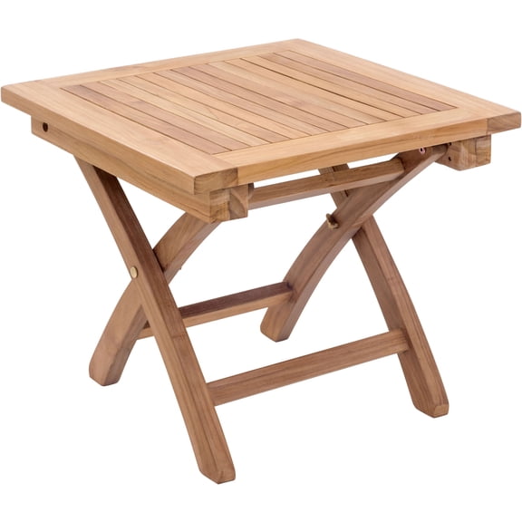 Zuo Starboard Outdoor Side Table Natural