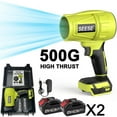 thumbnail image 1 of Longqi Turbo Jet Blower,Leaf Blower, Violent Turbo Fan, Brushless Pure Copper Motor,Car Drying After Wash, Handheld Snow Blower,Cordless Turbo Power Air Duster, 1 of 8