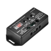 Zuomeng 12V 30A Low Voltage Disconnect Module with Multi-Information Display and 0.1V Precision Voltage Regulation for Extended Battery and Load Life