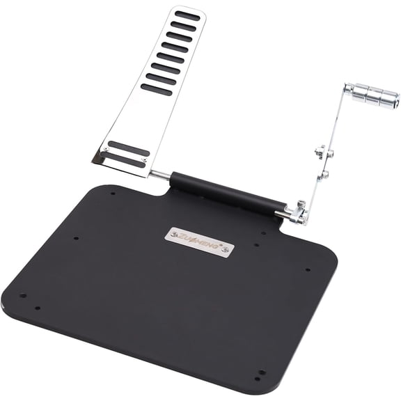Zuomeng Left Foot Accelerator Pedal, Portable Driving Assist for Automatic Cars, Break Limitations and Drive Freely with Your Left Foot, Enhance Everyday Driving Ease
