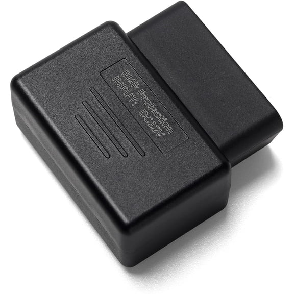 Zuomeng Plug-and-Play EMP Vehicle Protection with Indicator Light, Lightning Solar Flare and Surge Protection, Compatible with 12V DC OBDII Receptacle