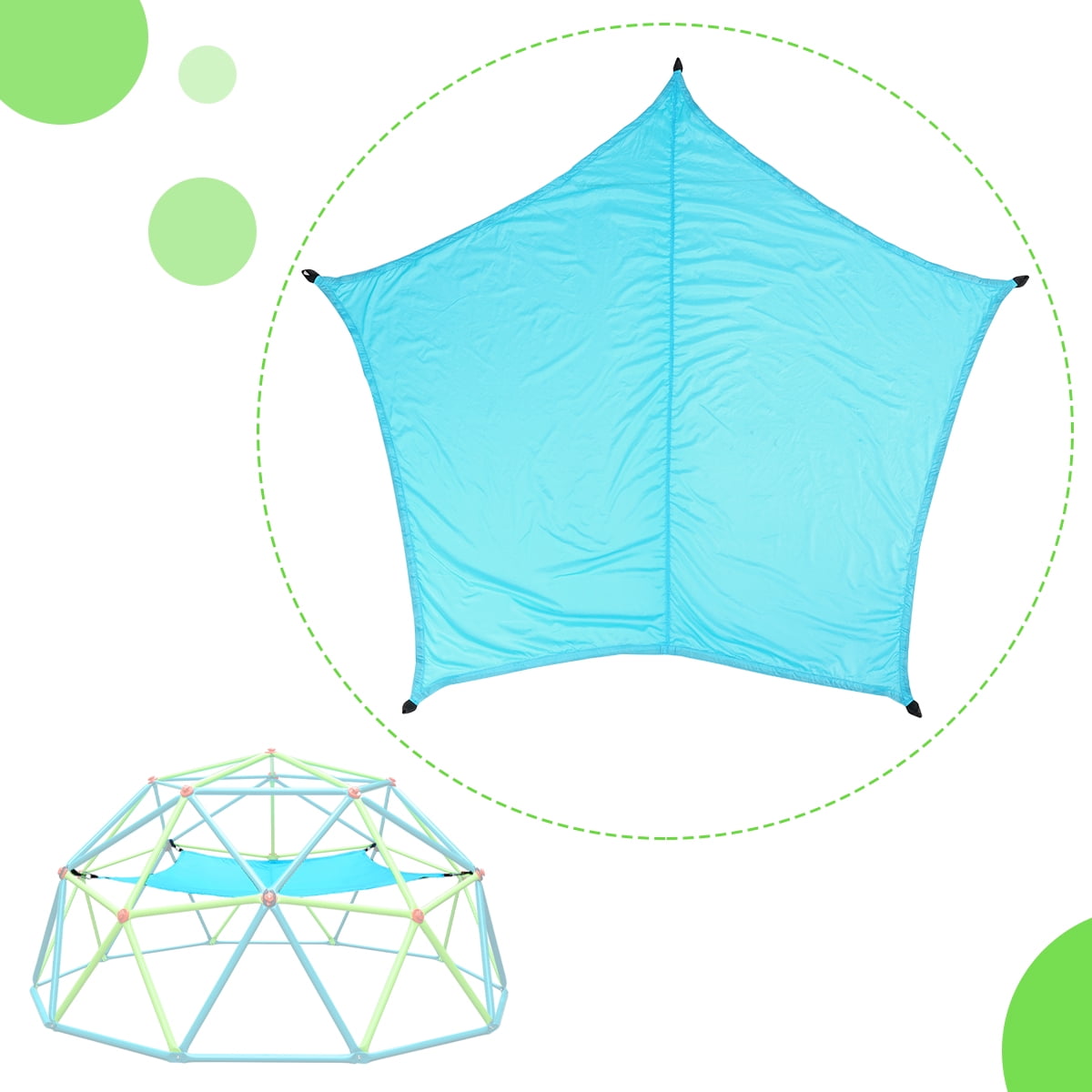 Zupapa 10FT Dome Climber Jungle Gym Hammock Fit for Kids 210, Hammock