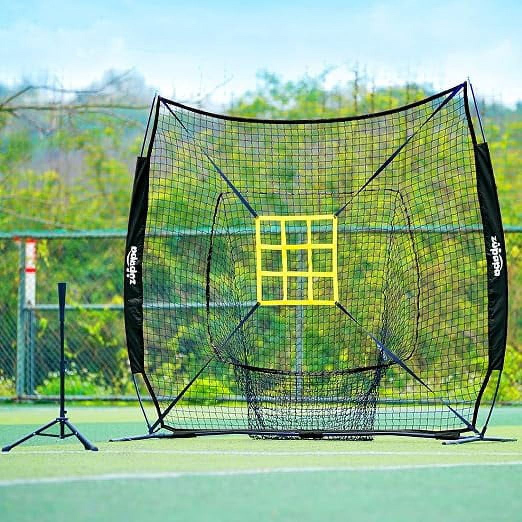 Zupapa Baseball Softball Practice Set 7 by 7 Feet Net with Strike