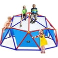 thumbnail image 1 of Zupapa 10FT Dome Climber with Canopy, Upgraded Outdoor Geometric Dome Climber with 1000LBS Weight Capability, Suitable for 1-6 Kids, Purple, 1 of 8