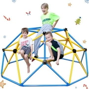 Zupapa 6FT Climbing Dome, Experience Ultimate Fun with The Upgraded Decagonal Geo Dome Climber Outdoor Playset and Easy Assembly Play Equipment for Kids