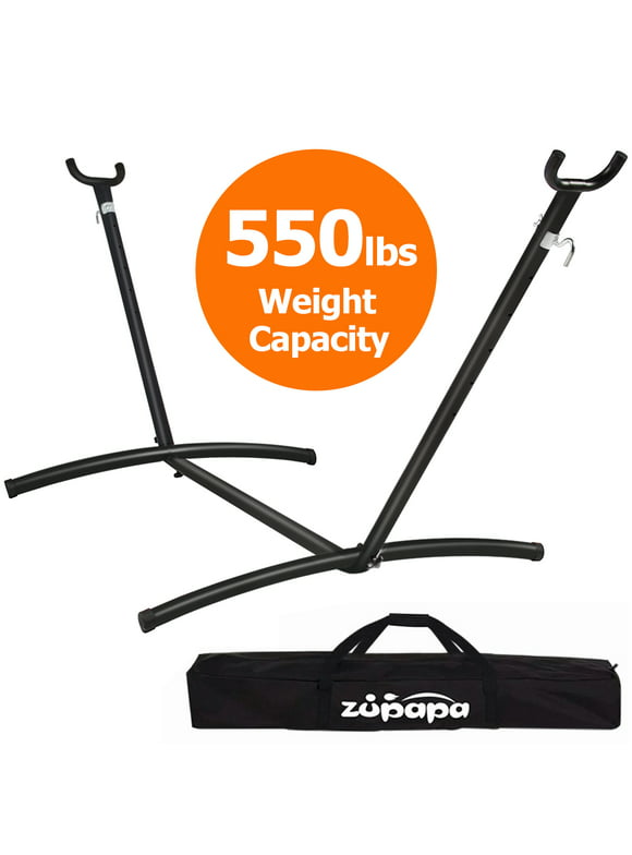 Zupapa Hammock Stand Adjustable Hooks Fits Hammocks 8 to 10.5 Ft Long