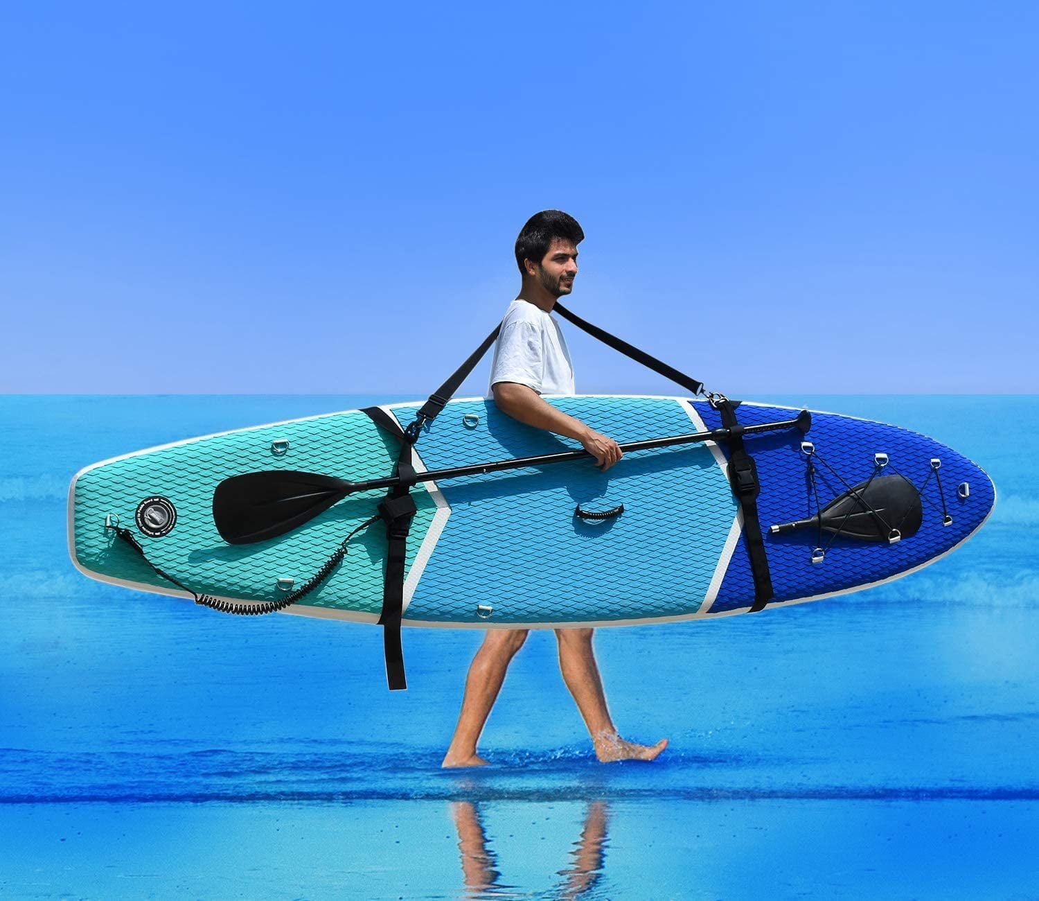 Zupapa Inflatable Stand Up Paddle Board, Surf Boards for Adults & Youth