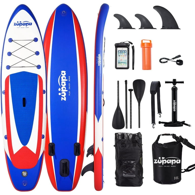 Zupapa Inflatable Stand up Paddle Board for Adults - Two-Way