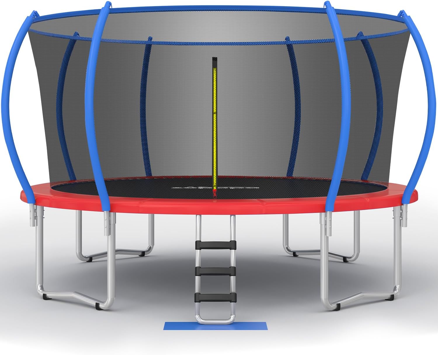 Zupapa NoGap Design 15 14 12 10FT Trampoline for Kids with Safety