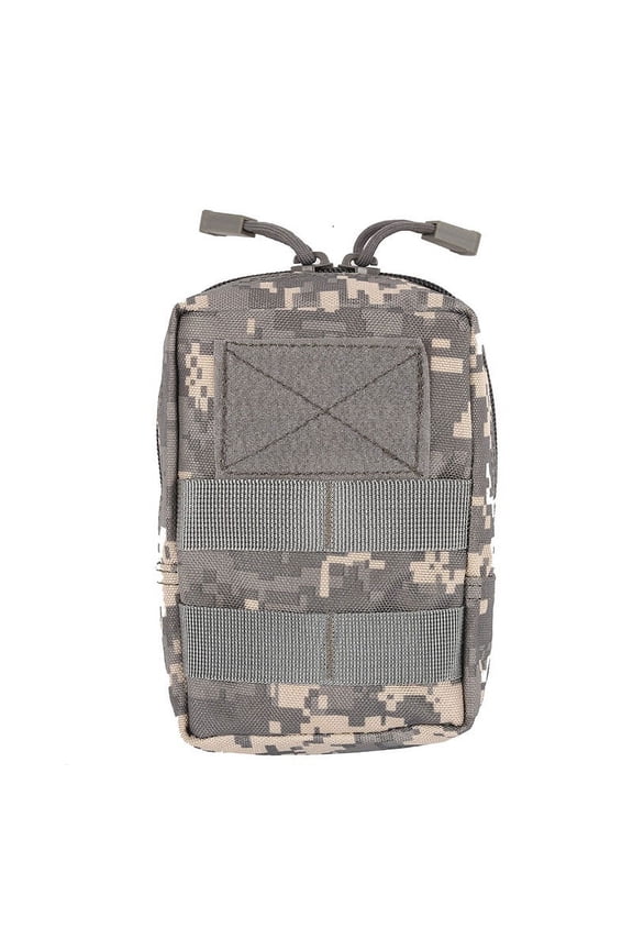 Molle Pouch EDC Outdoor Waist Bag with Belt, Small Utility Gadget Holster, Phone Purse Carrying Pouch for Hiking Hungitng