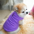 thumbnail image 1 of Zupora Pet Dogs Autumn Winter Thickened Vest Coat Small Medium Dogs Warm Costume With Traction Ring, 1 of 6