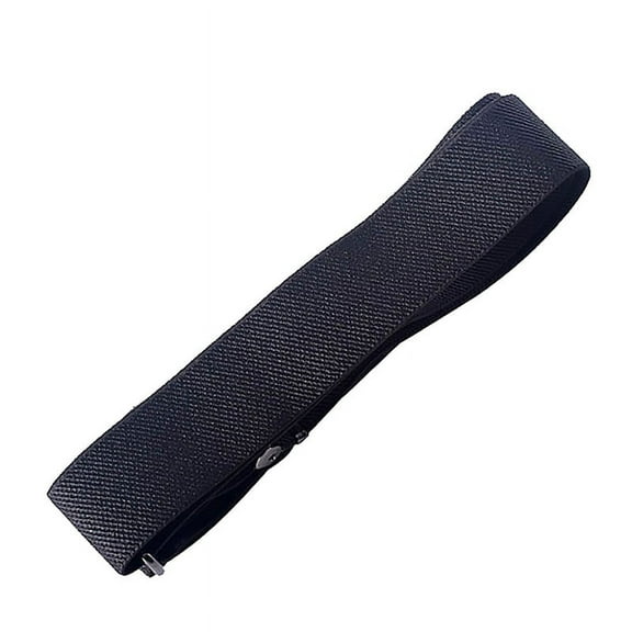 Zupora Unisex Lazy Waist Belt Simple Style Buckle-Free Elastic Invisible Leather Waistband Apparel Accessories For Jeans Pants