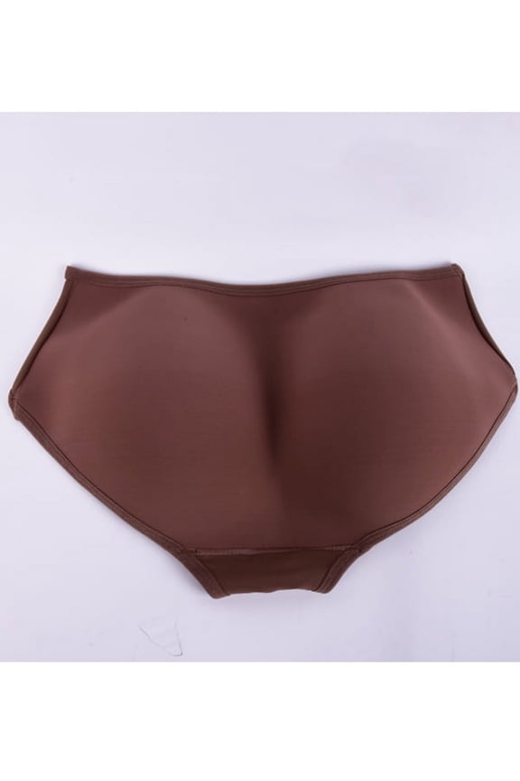 Women Briefs Comfy Ultra-Soft Padded Panties Seamless Basic Butt Lifter Hip Enhancer Underwear Shapewear Bicycle Briefs Shorts, S-XL