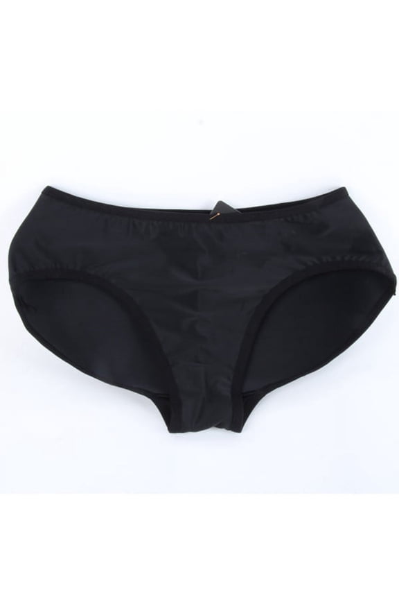 Women Briefs Comfy Ultra-Soft Padded Panties Seamless Basic Butt Lifter Hip Enhancer Underwear Shapewear Bicycle Briefs Shorts, S-XL