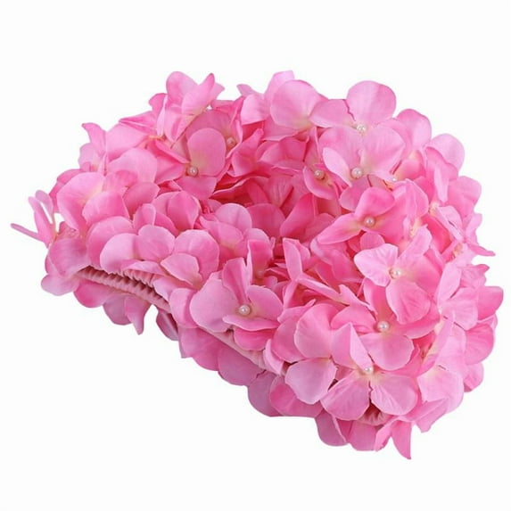 Zupora Women Swim Cap, Stylish Petal Swimming Caps, Cover Ears, Floral Bathing Cap for Ladies to Keep Hair Dry, Suitable for Long/Short Hair