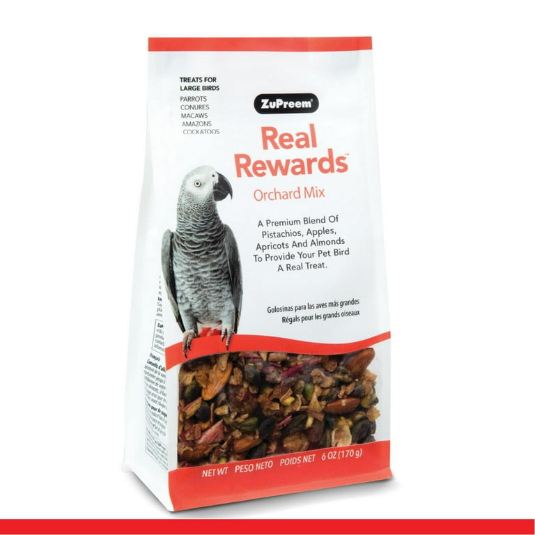 Parrot treats top