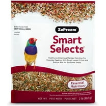 Zupreem Smart Selects Canary & Finch Food, 2-lb Bag Mixed Seeds and Pellets