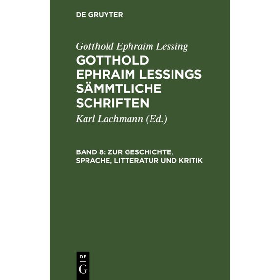 Zur Geschichte, Sprache, Litteratur Und Kritik: (Fortsetzung.), (Hardcover)