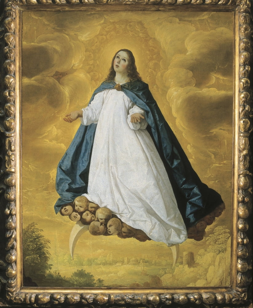 Zurbaranfrancisco De (1598-1664) Canvas Art -  (24 x 36)