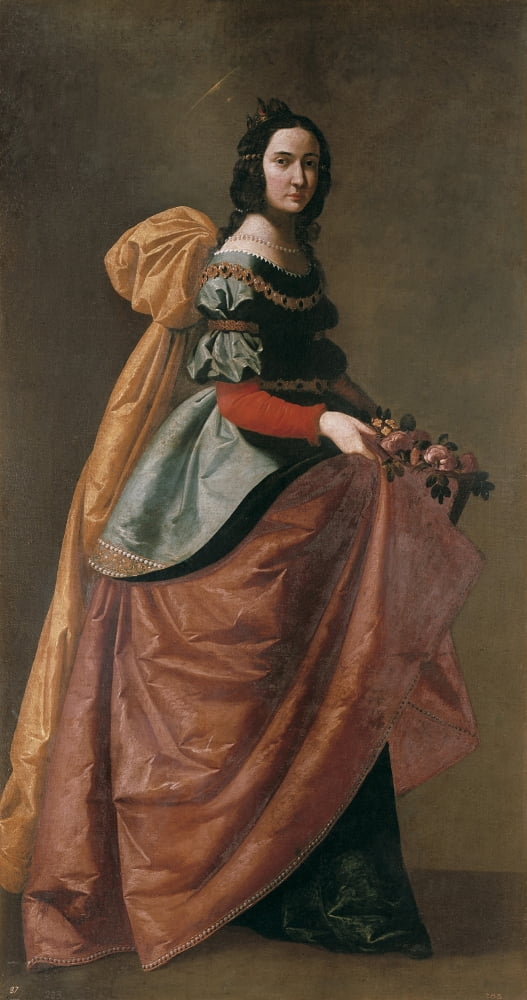 Zurbaranfrancisco De (1598-1664) Canvas Art - (24 x 36)