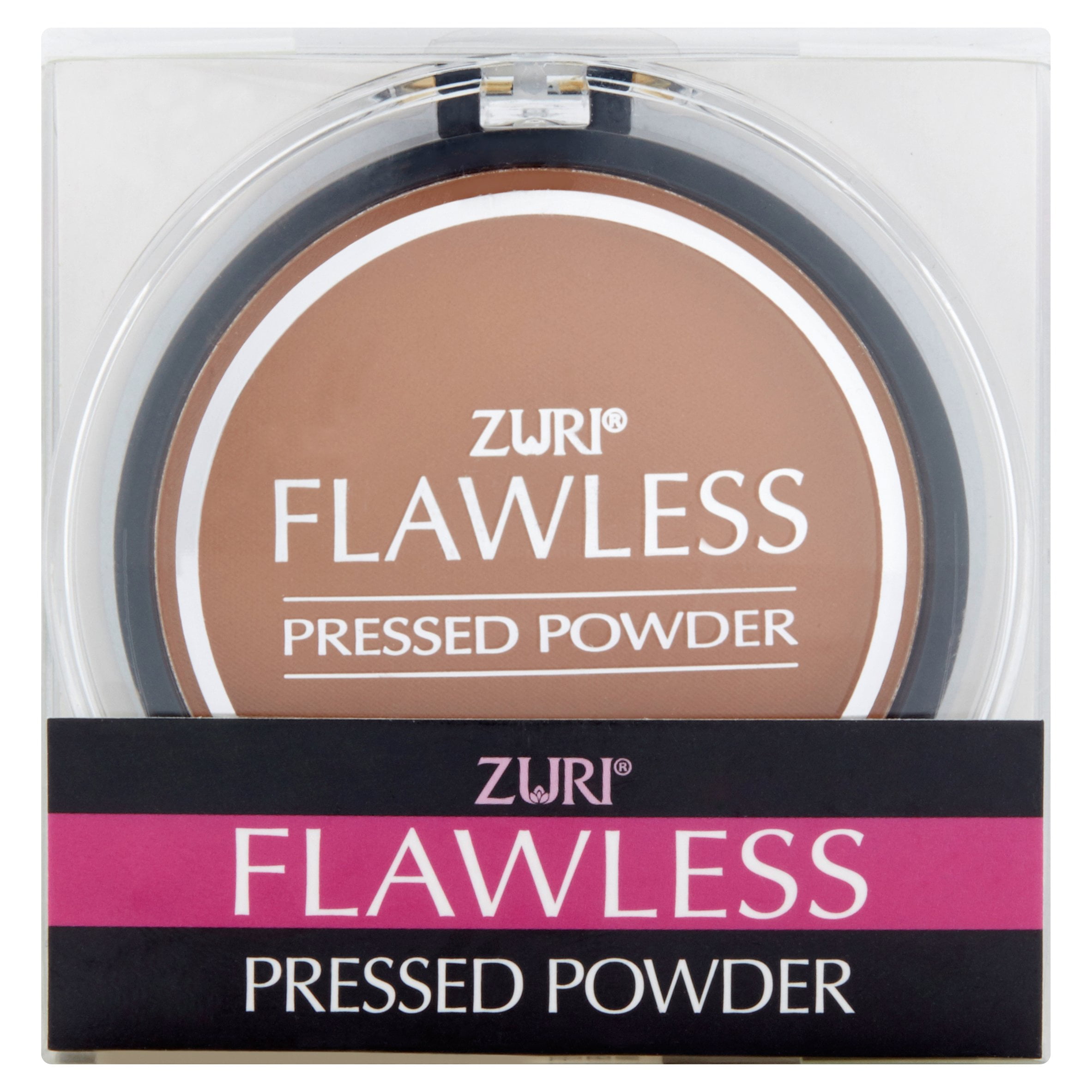 Zuri 6807BF Tender Brown Flawless Pressed Powder, 0.21 oz