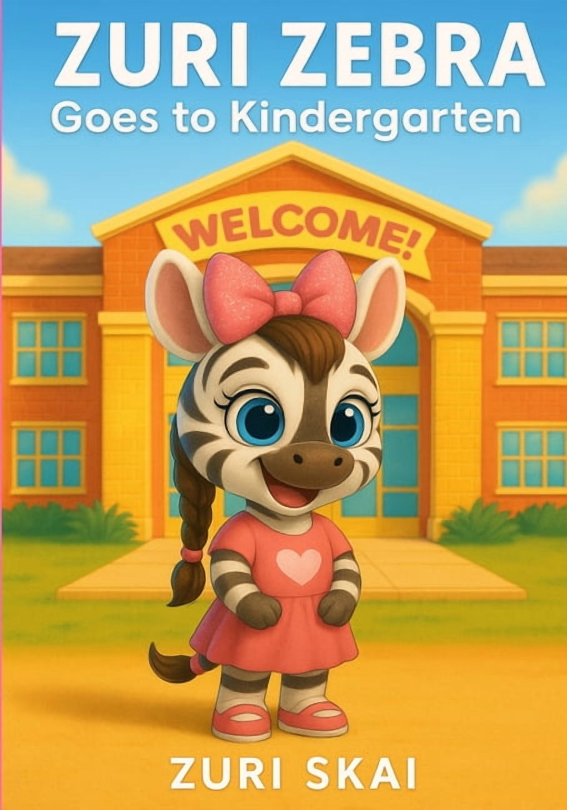 Zuri Zebra Zuri Zebra Goes to Kindergarten: A Story About Bravery, Friendship, and New Beginnings (Zuri Zebra Book 1), Book 1, (Paperback)