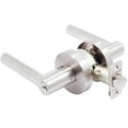thumbnail image 1 of Zurich Door Lever with Round Rosette, Entry Latch, KW Keyway, Satin Nickel by Stone Harbor Hardware, 1 of 35
