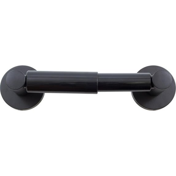 Zurich Paper Holder, Matte Black by Stone Harbor Hardware