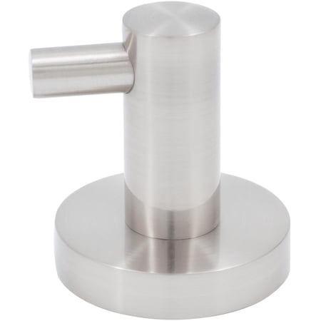 Zurich Robe Hook, Satin Nickel by Stone Harbor Hardware