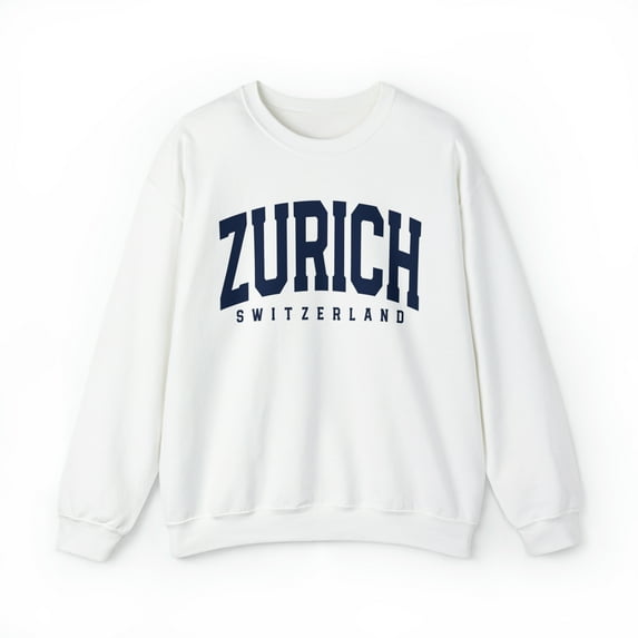 Zurich Switzerland Sweatshirt, Gifts, Crewneck