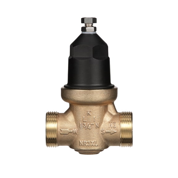 Zurn 3/4" NR3XL Pressure Reducing Valve with Double Union FNPT Connection