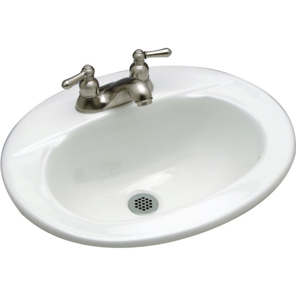 Zurn Z5114 Countertop Lavatory Sink - White