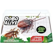 ZURU Robo Alive Crawling Cockroach Robotic Toy, Glow in the Dark