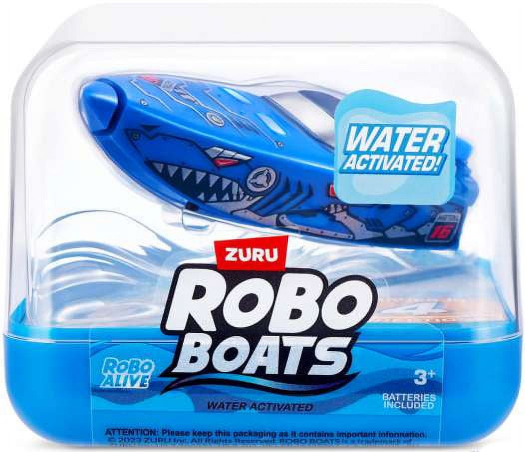 Zuru 71117UQ1 Robo Boats Robotic Figure, Blue