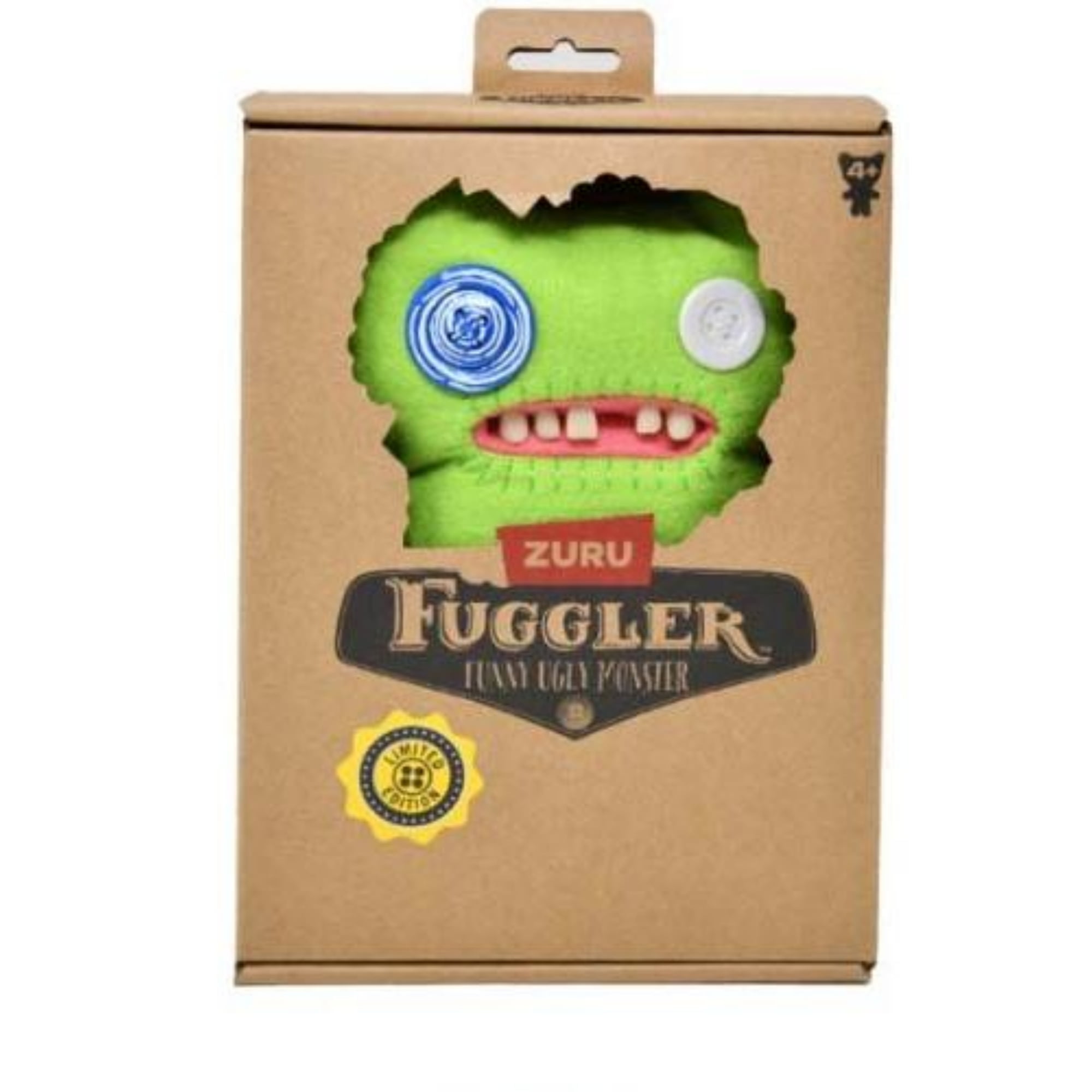 Fuggler Indecisive Monster Plush Figure, 9 inch, Limited Edition