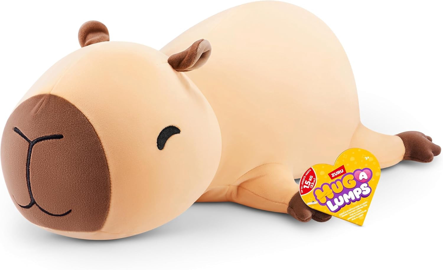 Hug-A-Lumps Connie Weighted Plush (Capybara)