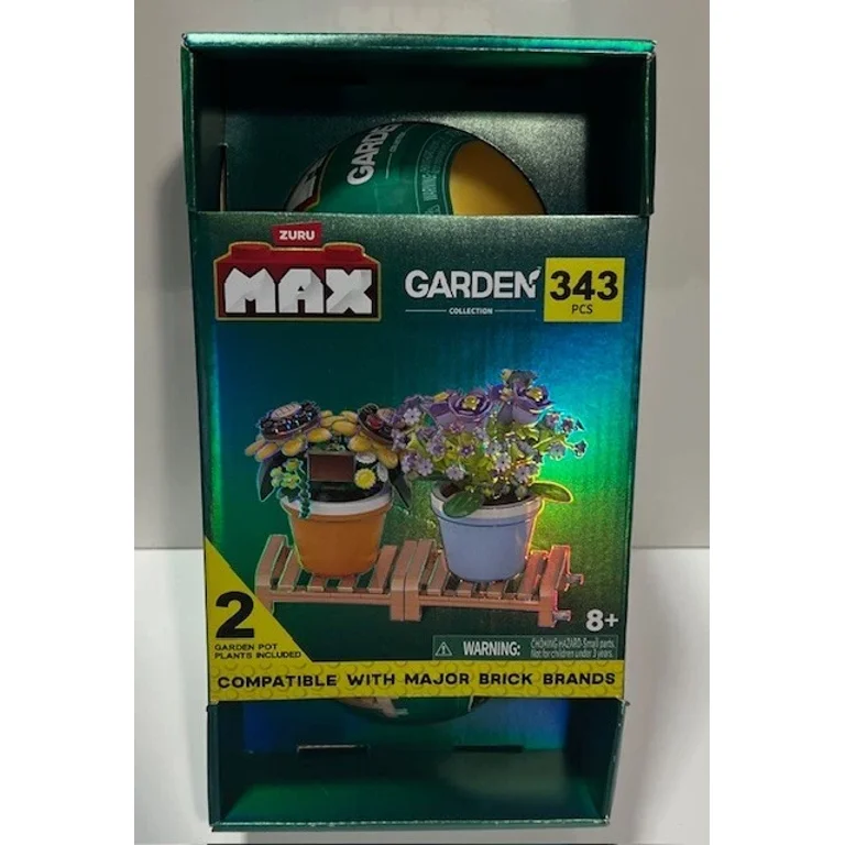 Zuru MAX Premium Garden Pot Plants Building Bricks Collection 2